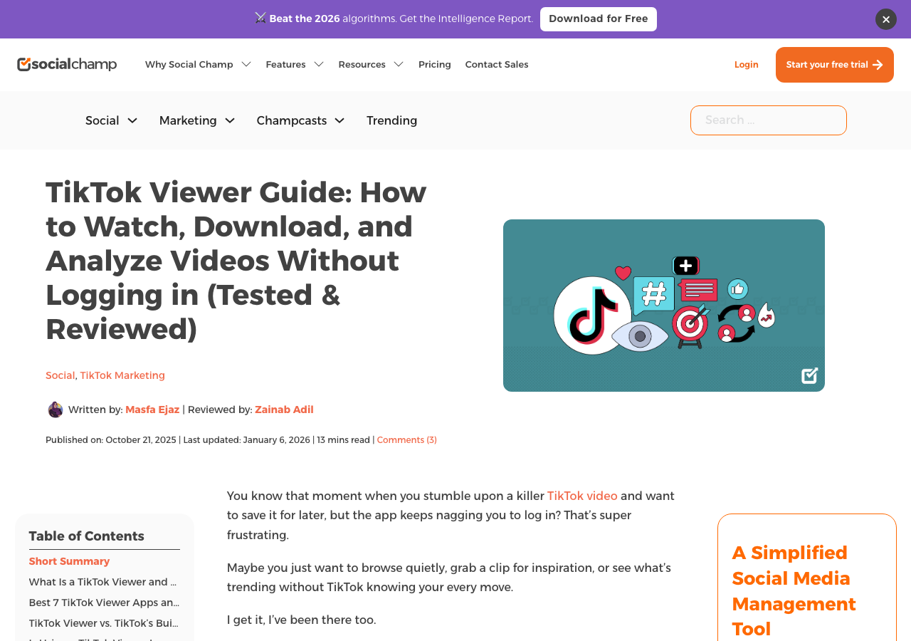 Socialchamp Screenshot