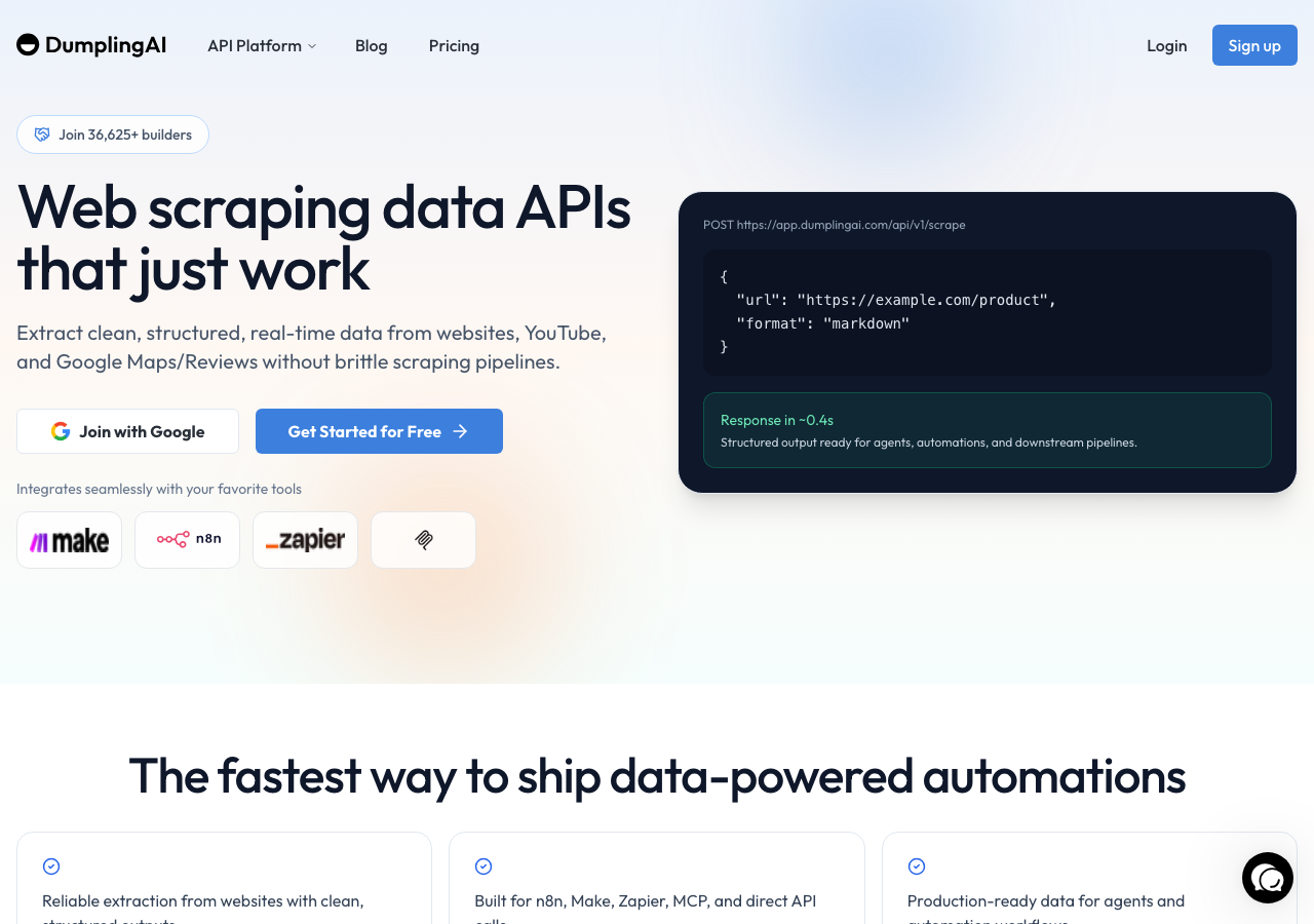 DumplingAI Screenshot